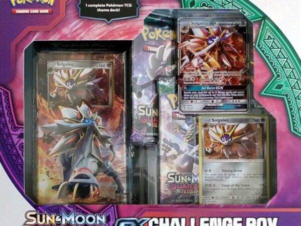Solgaleo GX Challenge Box - Guardians Rising